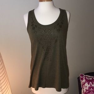 Dark green tunic/tank
